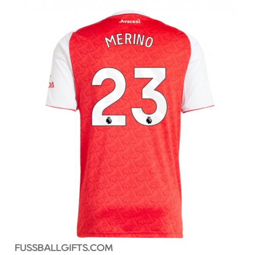 Arsenal Mikel Merino #23 Fußballbekleidung Heimtrikot 2025-26 Kurzarm